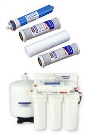 Residential Reverse Osmosis Systems - Parts - Membranes - Faucets